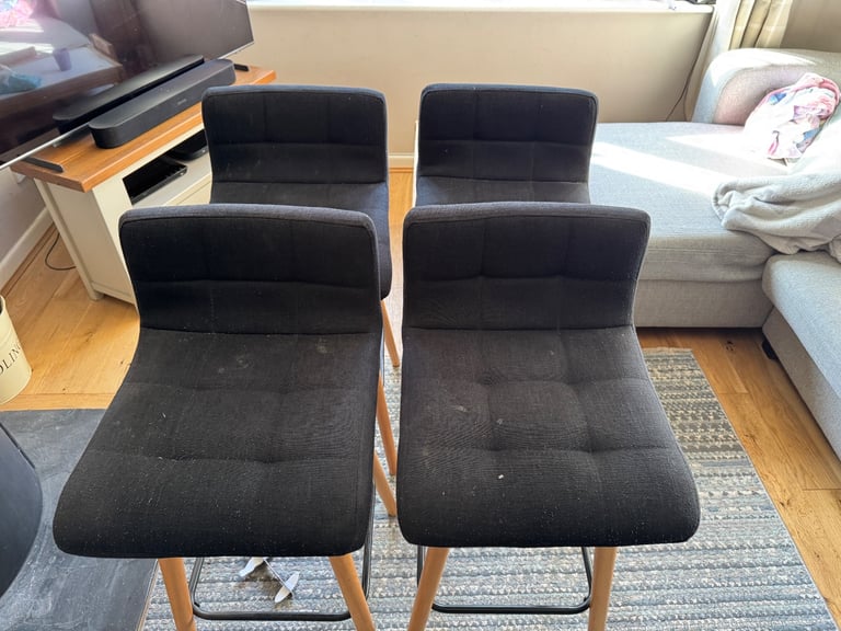 image for 4 x Bar stools 
