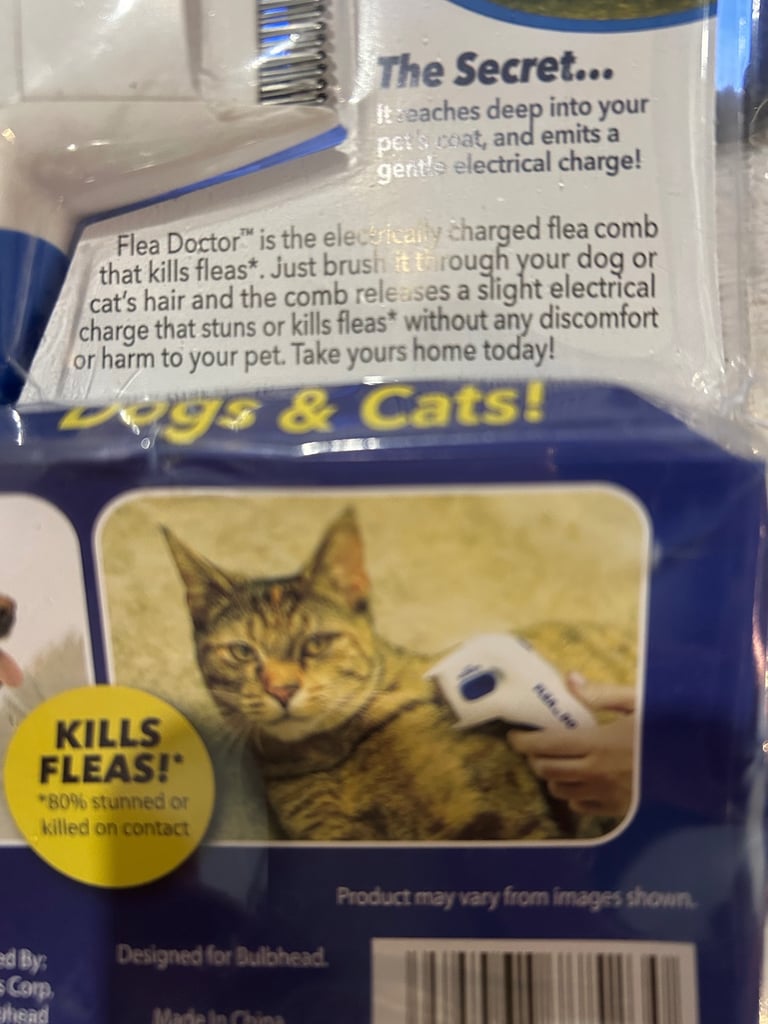 Flea treatment machine 