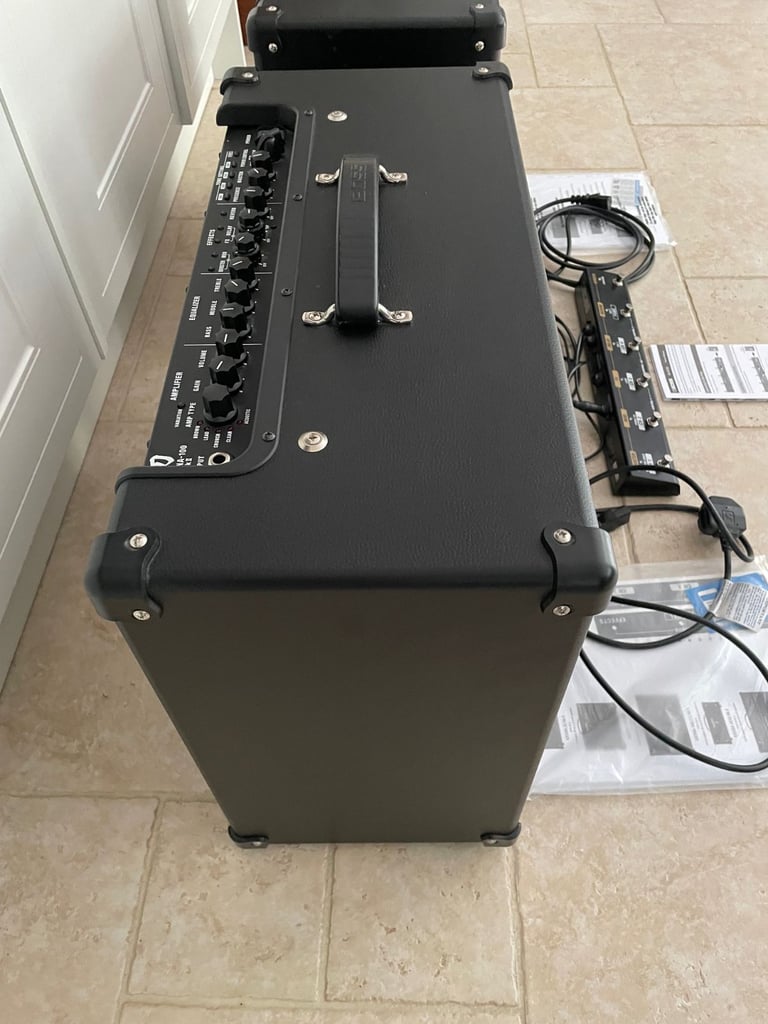 Boss Katana 100 MKII pair of “like new” guitar amplifiers & GA-FC EX 6-switch foot controller