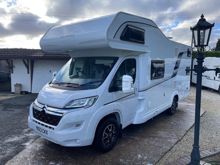 CITROEN RELAY Hobby Optima On Tour A65 KM 4 Berth Motorhome White Manual Diesel