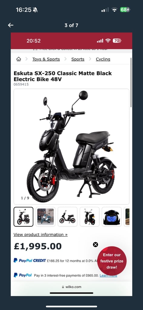 Eskuta sx 250