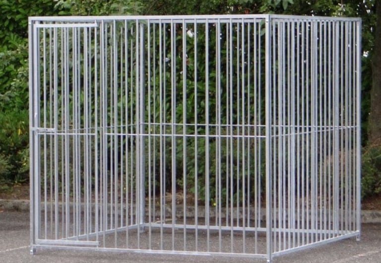 METAL GALVANISED DOG RUN PANELS DOG RUN