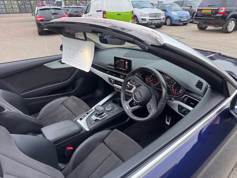 2019 Audi A5 40 TFSI S Line 2dr S Tronic CONVERTIBLE Petrol Automatic