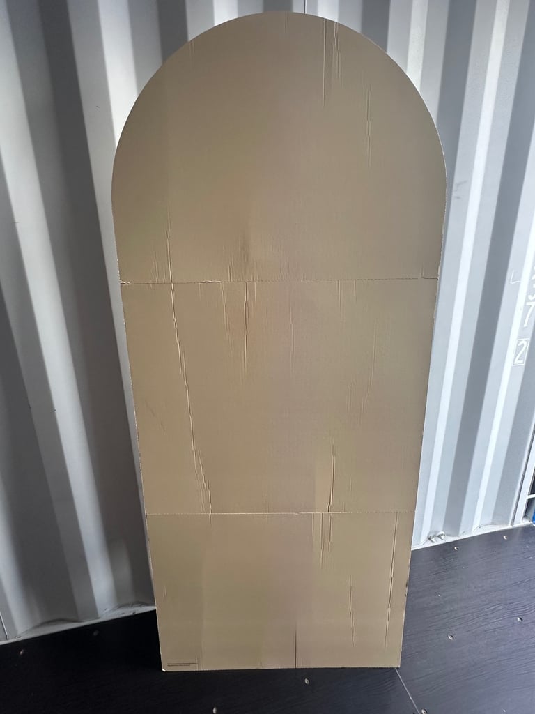 image for Star Cutouts XQ003 Custard Cream Sailboard Cardboard Cutout 185x80cm