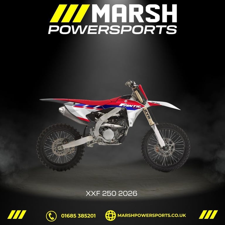 XXF 250 2026 Model - Fantic Main Dealer - Reserve NOW!