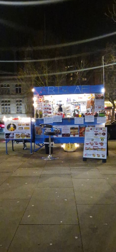 Food Trailer with Coffee Machine for Sale 