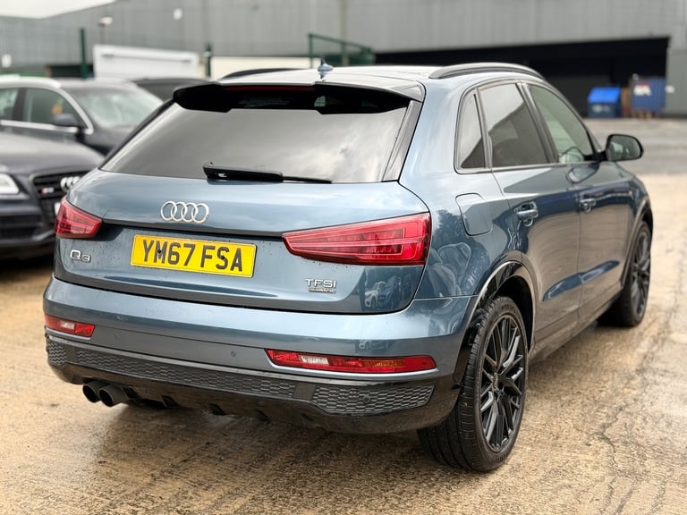 2018 Audi Q3 2.0 TFSI Black Edition SUV 5dr Petrol S Tronic quattro Euro 6