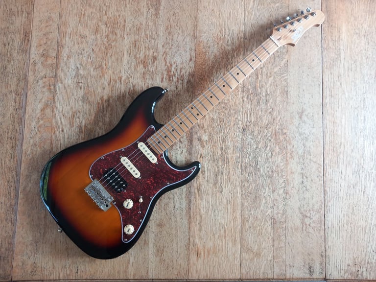 Sunburst Strat Jet Guitar