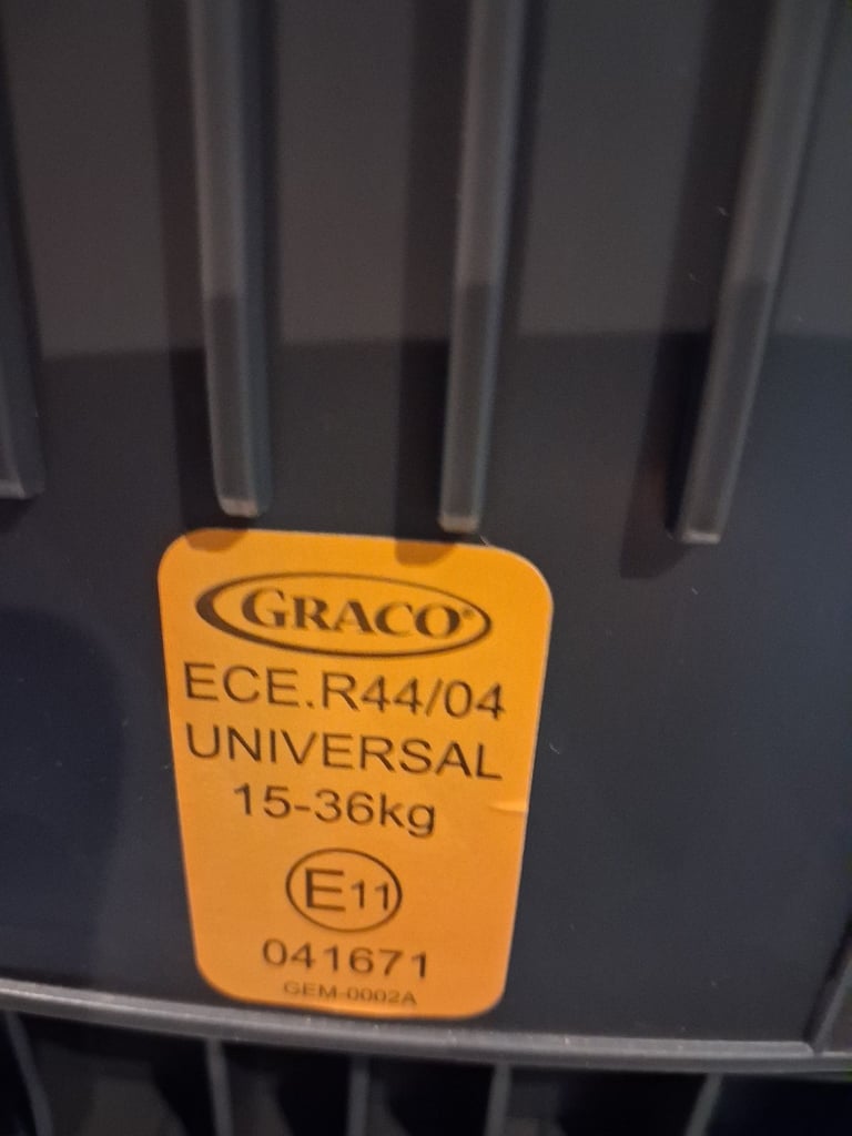 Graco childs car seat