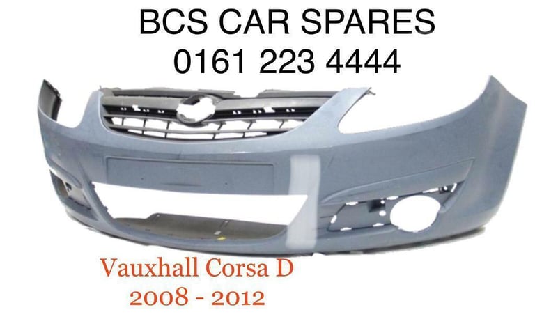 image for Vauxhall CORSA D.  Front Bumper. New. 2008 - 2012 