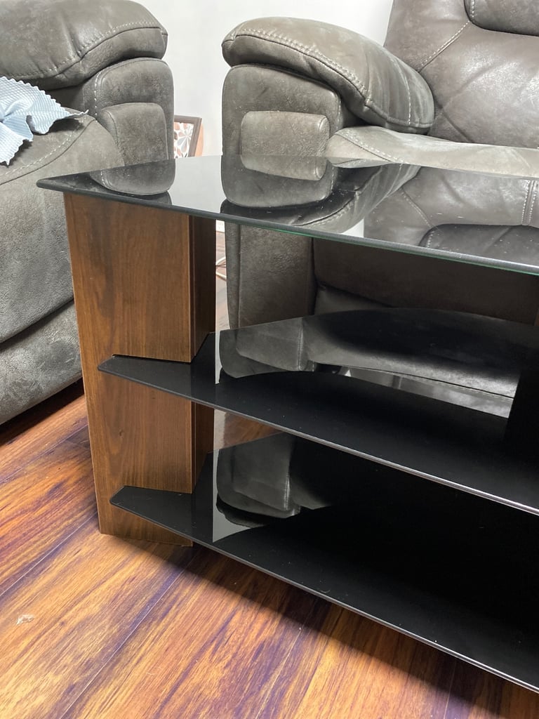 Dark walnut Tv stand 