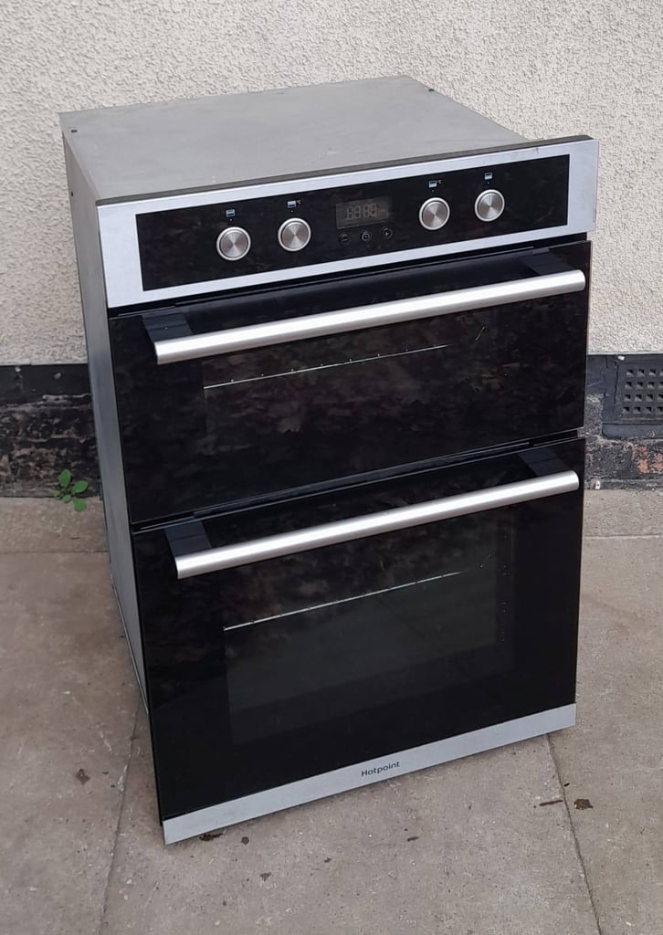 image for DOUBLE BUILT IN OVEN: HOTPOINT, 90CM TALL * delivery available *