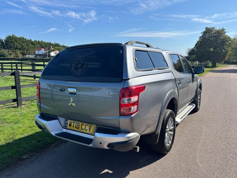 2018 Mitsubishi L200 2.4 DI-D DC Warrior Auto 4WD Euro 6 4dr Pickup Diesel Automatic