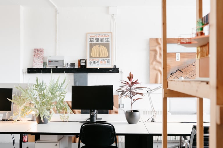 Desks to rent in bright creative studio, Broadway Market, London Fields