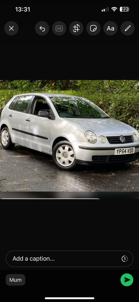 Quick sale. £1100 Automatic. Volkswagen, POLO, Twist. Hatchback, 2004, Other, 1390 (cc), 5 doors