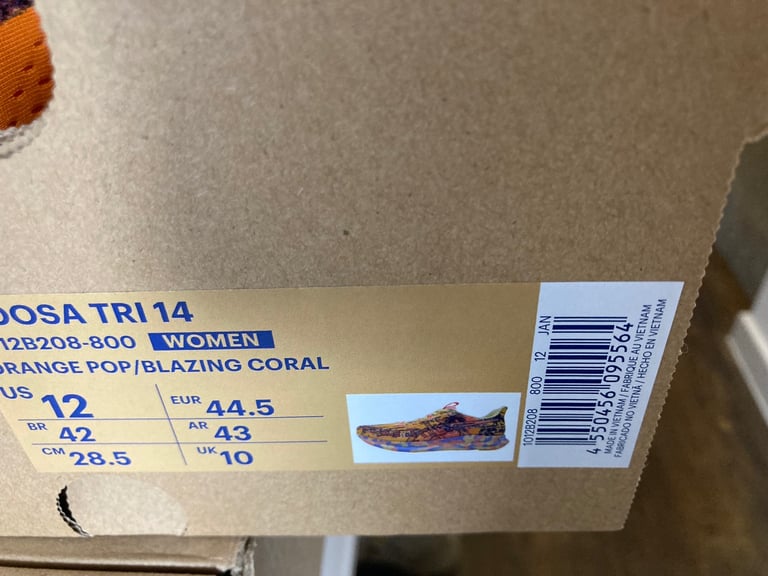 New - Asics Noosa Tri 14 Running Shoes UK 10 EUR 44.5