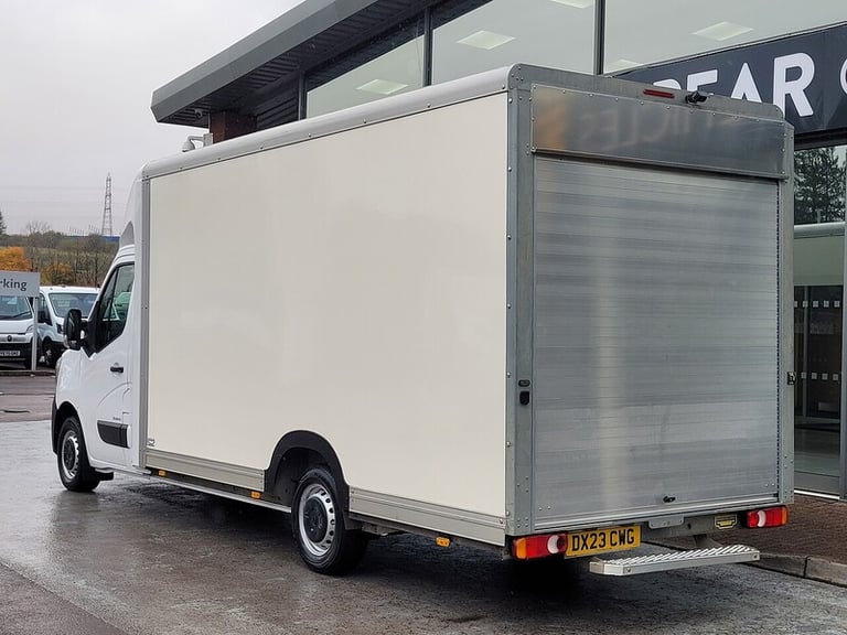 2023 Renault Master 145ps ENERGY 35 Business Luton Low Loader LWB 4.85m with Roller Shutter Doo L...