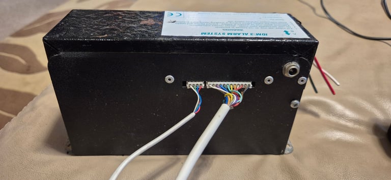 AUTOWATCH 650, SAS and IDM3 alarm system for camper caravan motorhome boat.