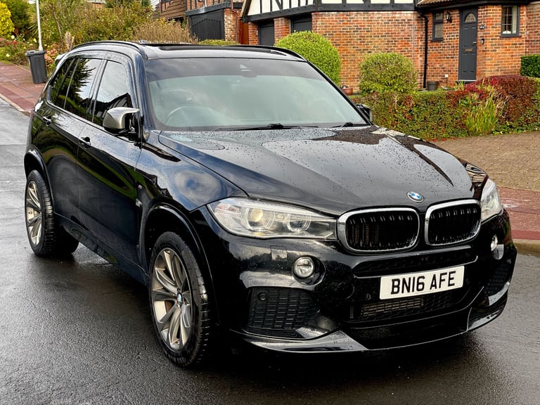 2016 BMW X5 3.0 M SPORT - 7 SEATER - AUTOMATIC - PANORAMIC ROOF - EURO6 ULEZ - BLACK - LANE ASSIST