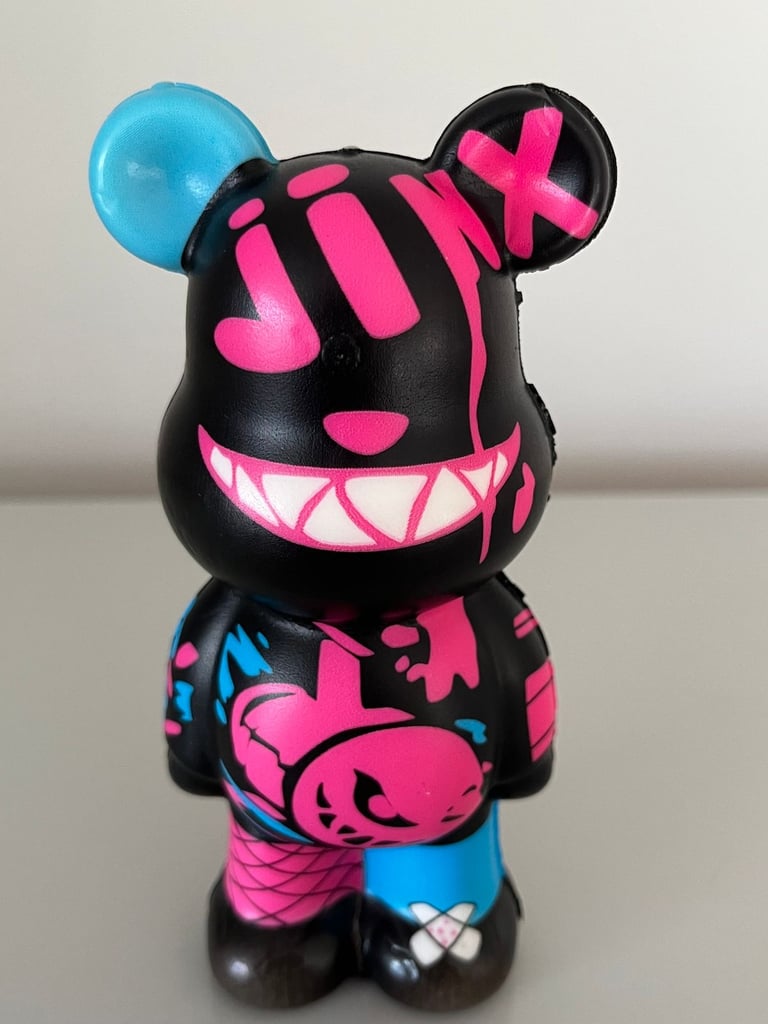 BEARBRICK LEAGUE OF LEGENDS JINX SQUISHY FIGURE