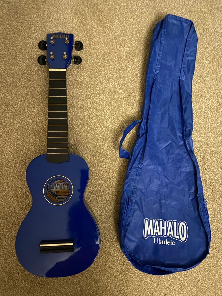 image for Mahalo Ukulele Blue with case