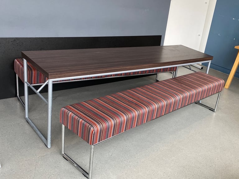 Large seating bench. Suitable for Bar, Cafe, dining room, waiting area, ALLERMUIR, very strong.  