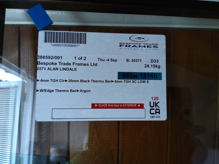 image for New double glazed units