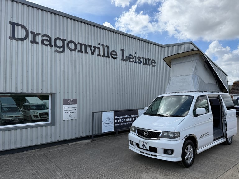 2002 Mazda Bongo 2.5V6 Auto 4 Berth Camper Van