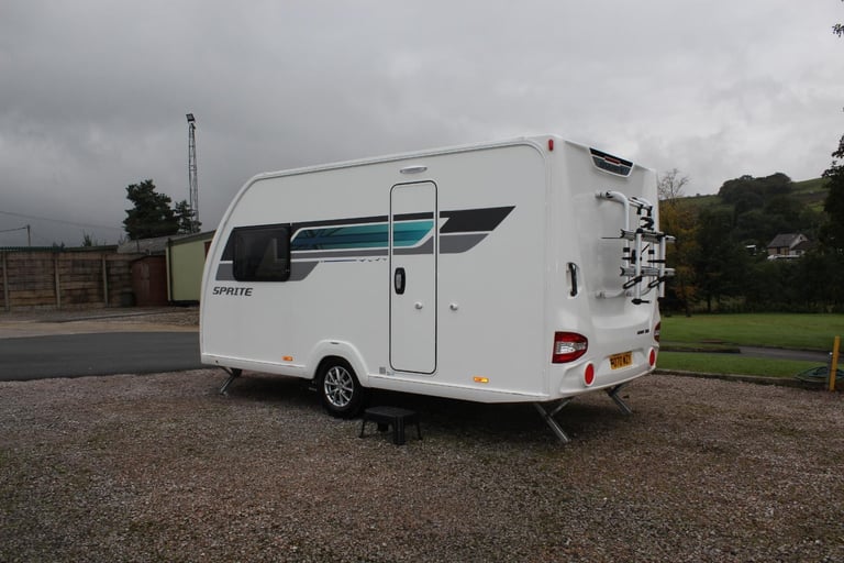 2023 Swift Sprite Alpine 2, Spacious 2 Berth Caravan With End Washroom & Mover