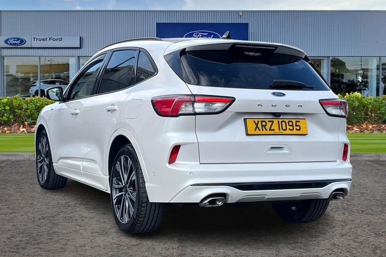 2022 Ford Kuga 1.5 EcoBlue ST-Line X Edition 5dr, Platinum White Paint, Media screen, sat Estate ...