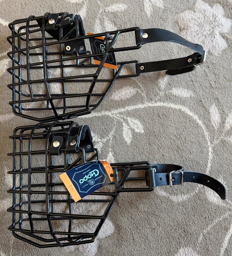 Brand New Dog Muzzles - Chopo - Male German Shepherd Size 