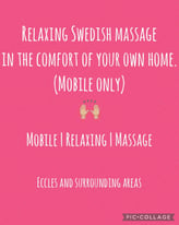 Mobile relaxing Swedish massage 