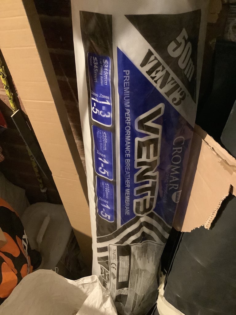 image for Vent 3 breathable roofing felt 1.5 x 50