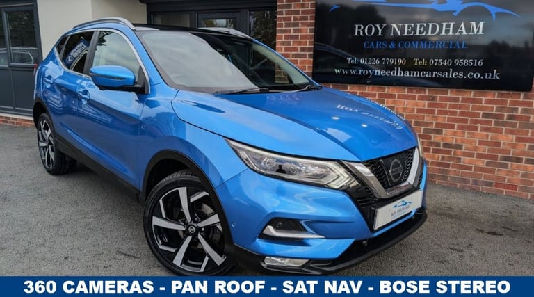2017 67 NISSAN QASHQAI 1.6 DCI TEKNA SUV 5DR DIESEL MANUAL 4WD EURO 6 (S/S) (130