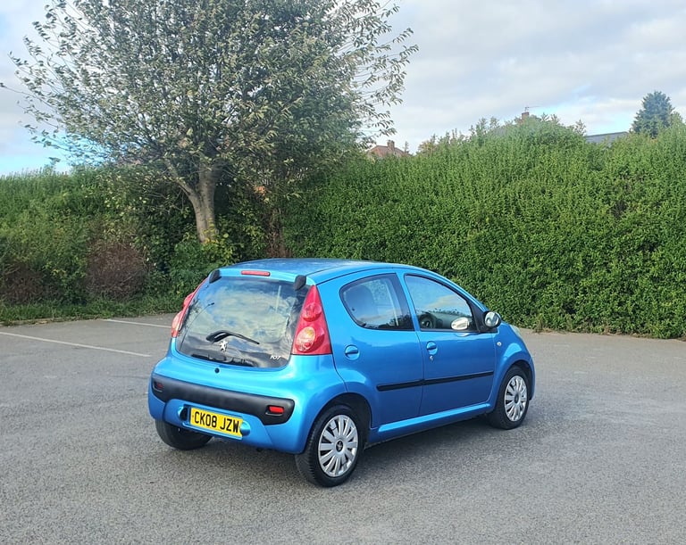Peugeot 107 Long Mot Hatchback, 2008, Manual, 998 (cc), 5 doors