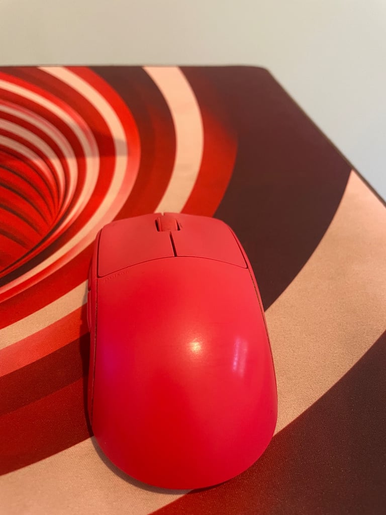 Red pulsar gaming mouse 