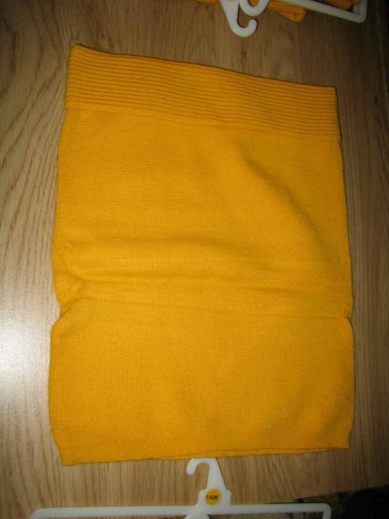 12 Ladies Snoods / Scarves  Mustard / Yellow 