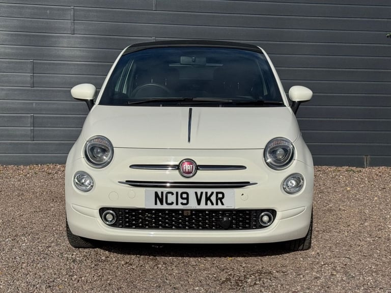 2019 19 FIAT 500C 1.2 120TH CONVERTIBLE 2DR PETROL MANUAL EURO 6 (S/S) 