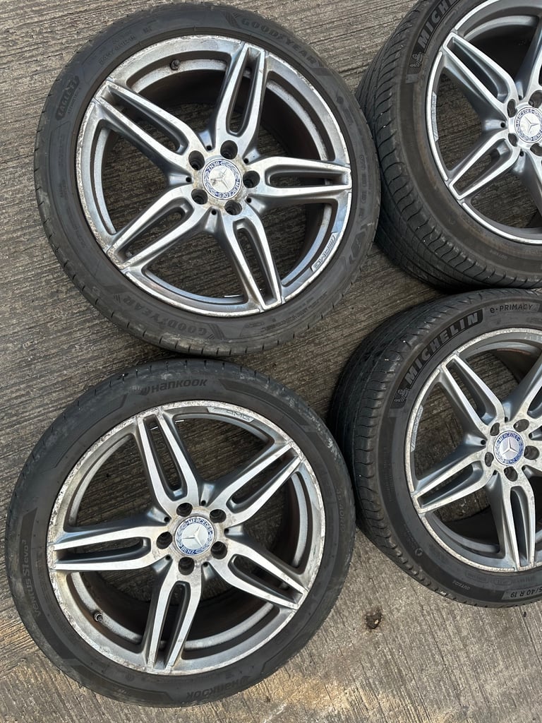 19'' GENUINE MERCEDES AMG E CLASS W213 ALLOY WHEELS 2016-2023