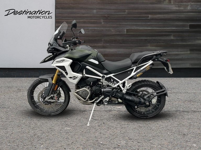 2023 Triumph Tiger 1200 RALLY PRO Petrol green Manual
