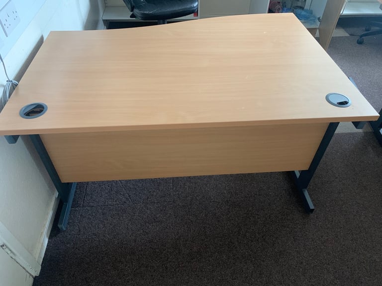 Desk with drawers