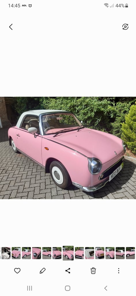2008 Nissan Figaro  PETROL Manual