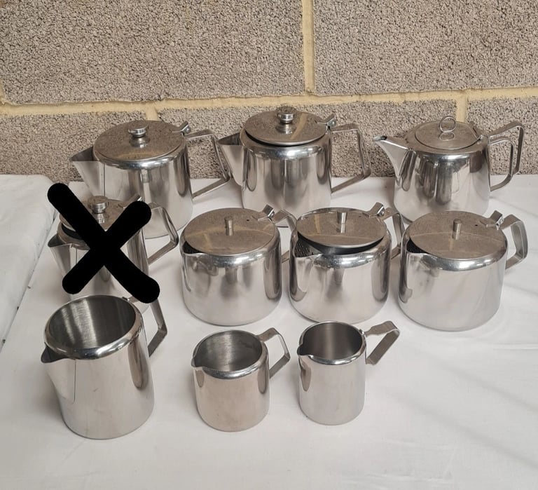 Stainless Steel Jugs / Coffee Jugs / Coffee Pots / Cafe Equipment 