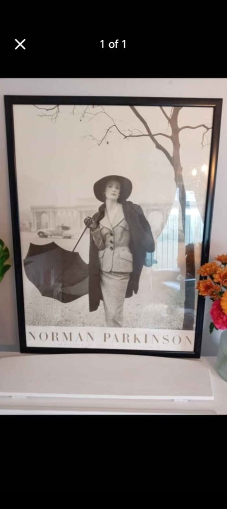 image for Large vintage Norman Parkinson print 