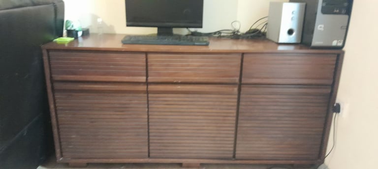 Solid Wood Sideboard 