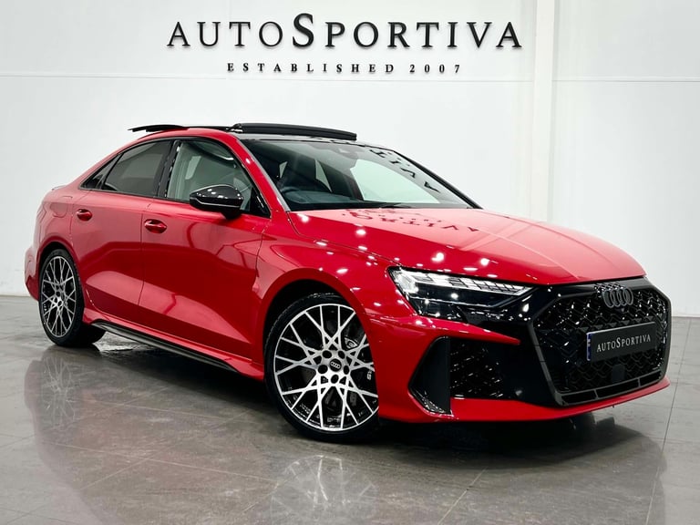 2025 Audi A3 2.5 RS 3 Carbon Vorsprung TFSI Quattro SA 4WD 4dr Saloon Petrol Automatic