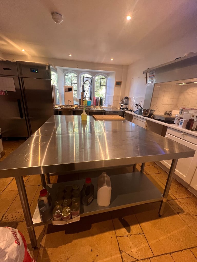 image for Full commercial kitchen set-up including fridges, Rational steam oven and hobs