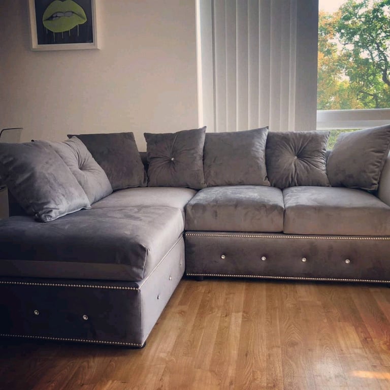 DEC SALE ON CORD PLUSH CORNER OR 3 AND 2 SEATER SOFA AVAILABLE in