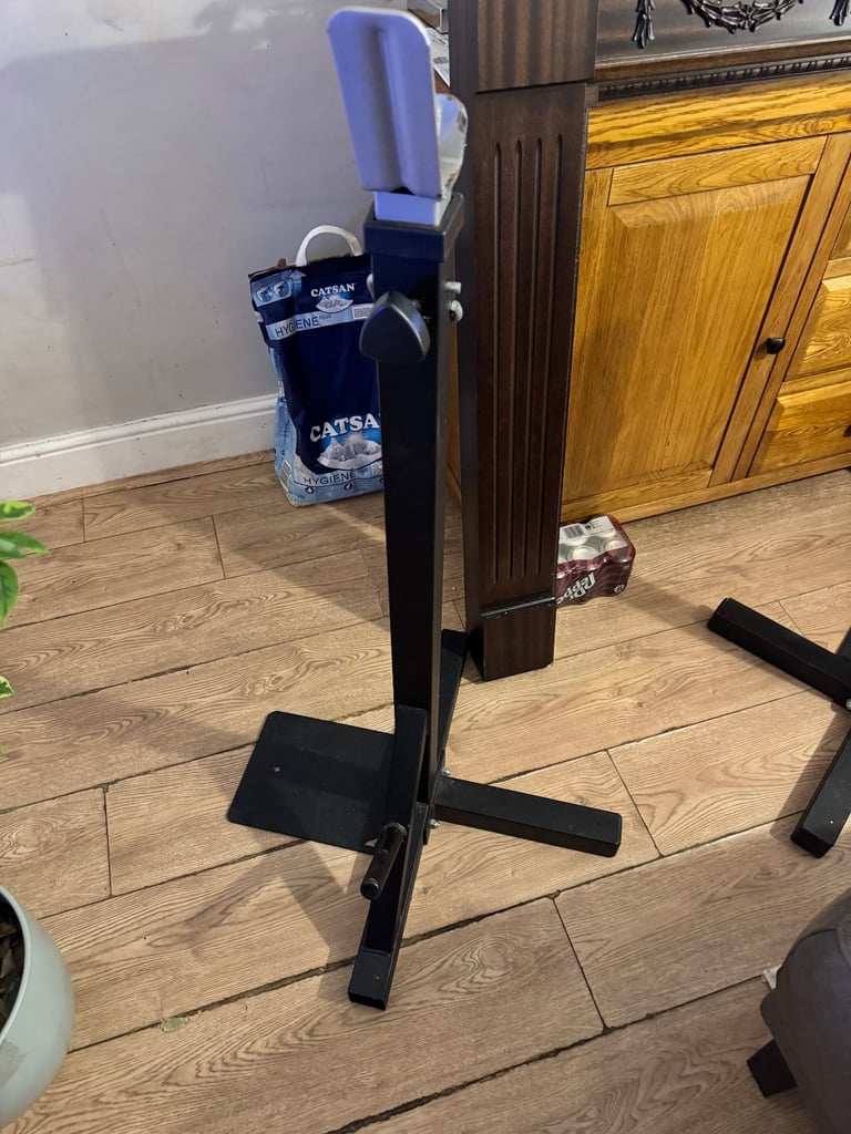 image for Unbranded Adjustable Squat And Bench Rack Barbell Weight Lifting