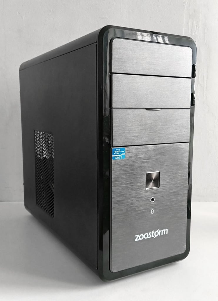 Gaming PC + 15 Games + Radeon (i5, Fortnite, Silksong, Fallout 4, COD, Video Editing, Computer, PC